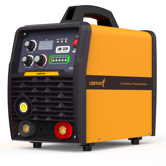 160A Battery-Powered MMA/ARC Welder – Cordless Inverter Stick Welder with LFP Battery for Outdoor And Remote Jobs